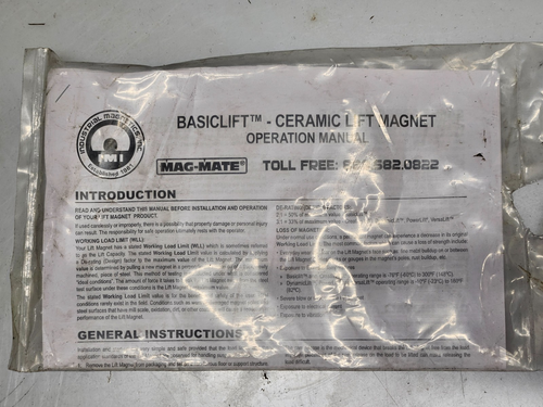 Industrial Magnetics Inc. Mag-Mate BL-1500 Lifting Magnet - 第 4/4 張圖片