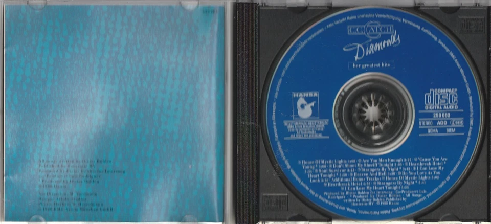 C.C. Catch - Diamonds - Her Greatest Hits incl. 4-Bonus-Tracks (CD) - Bild 3 von 3
