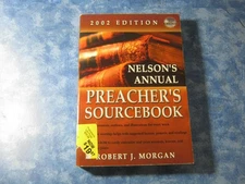 NELSON'S ANNUAL PREACHER'S SOURCEBOOK  2002 EDITION Sealed CD ROBERT MORGAN VGC