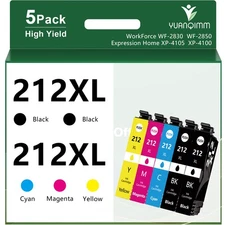 212XL T212XL Ink Cartridges  For Epson WorkForce WF-2830 WF-2850 XP-4100 4105