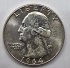 *SILVER* 1964-D  Washington Quarter -《Great Way To Buy Silver!!》