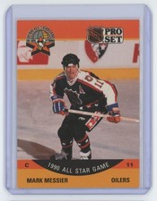 1990-91 Pro Set Mark Messier H Edmonton Oilers #349