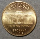 Spokane (WA), B.O.F. Lodge, Third And Monroe (Building)   Good Luck, “Our Motto — photo 1