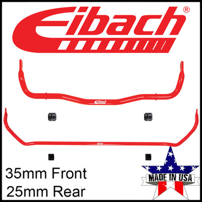 Eibach ANTI-ROLL Front/Rear Sway Bars fits 2015-2024 Dodge Challenger/Charger