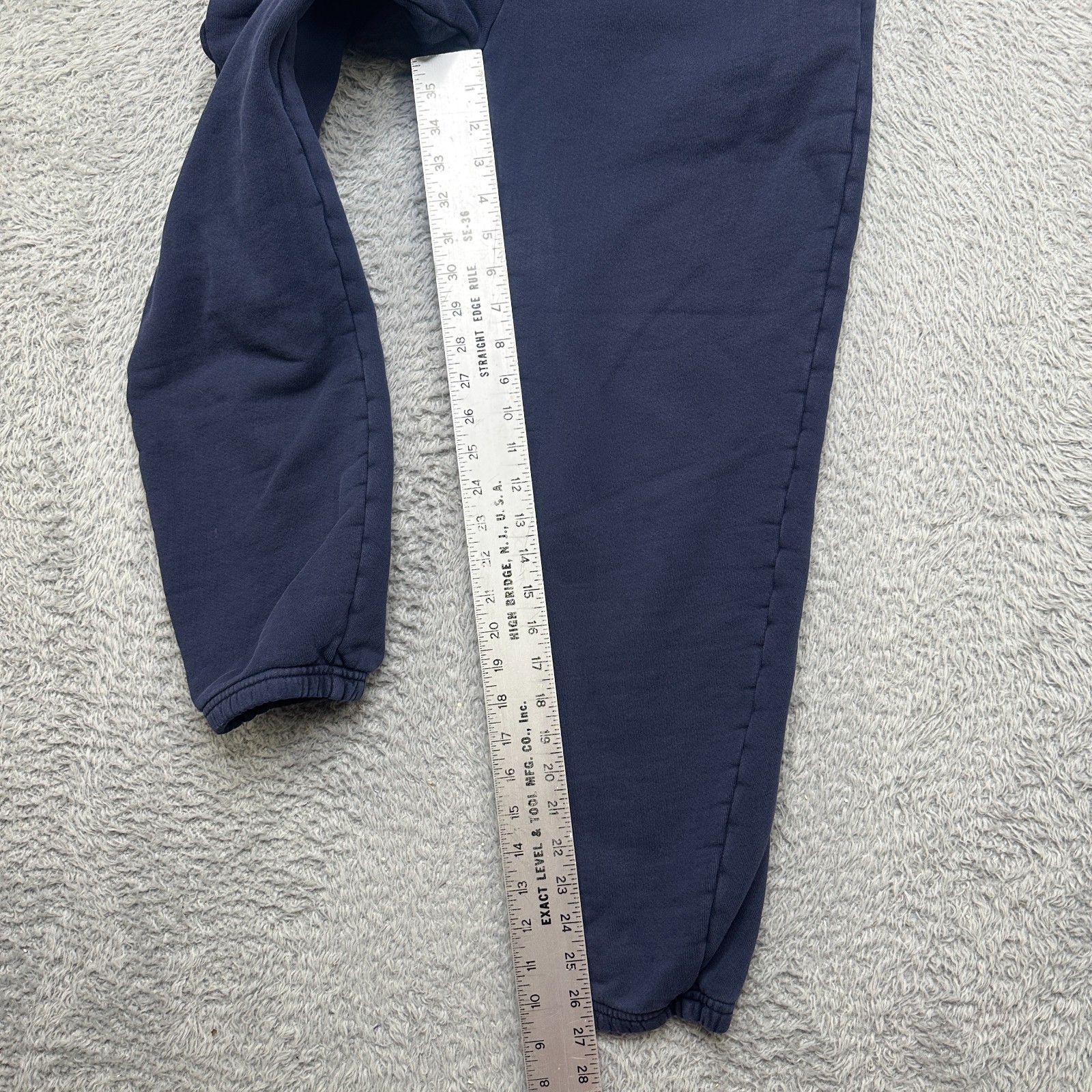 Les Tien Sweatpants Womens XS Blue Drawstring Pockets Jill Puddle image 9