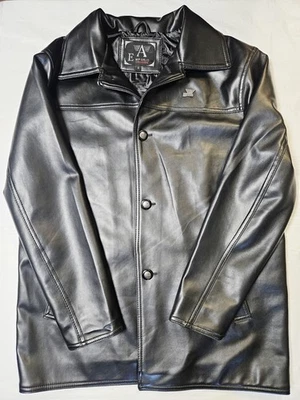 Emporio Armani Faux Leather Outer Shell Coats, Jackets & Vests for