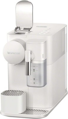 Nespresso Lattissima One Espresso Machine with Milk Frother, Silky White