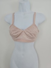 Wacoal Back Appeal Wireless Seamless Bra size 36B Rose Dust Adj. Straps 2-ply