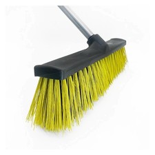 Image of Heavy Duty Adjustable Broom 40–65cm Indoor Outdoor Cleaning Tool