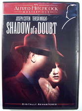 Alfred Hitchcock Masterpiece Shadow of a Doubt DVD, 1942, Joseph Cotten