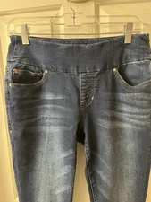 Jag Jeans Pull On HIGH RISE SLIM ANKLE Womens Size 6  Jeans Denim Pants Stretch