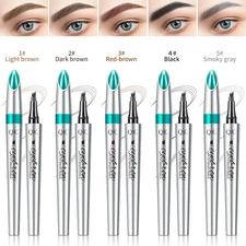 Eyebrow Pencil Tattoo Eyebrow Waterproof 4 Fork Pencil Brow 3D Liquid Ink Pen