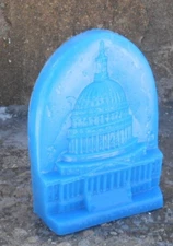 (1) Mold-A-Rama ~ Museum of Science and Industry ~ Blue U.S. Capitol Building!