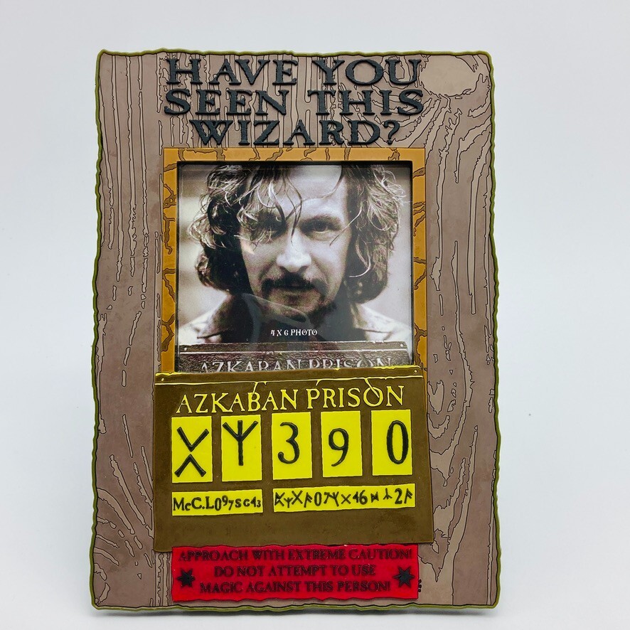 Harry Potter Sirius Black Azkaban Prison Photo Frame UNIVERSAL