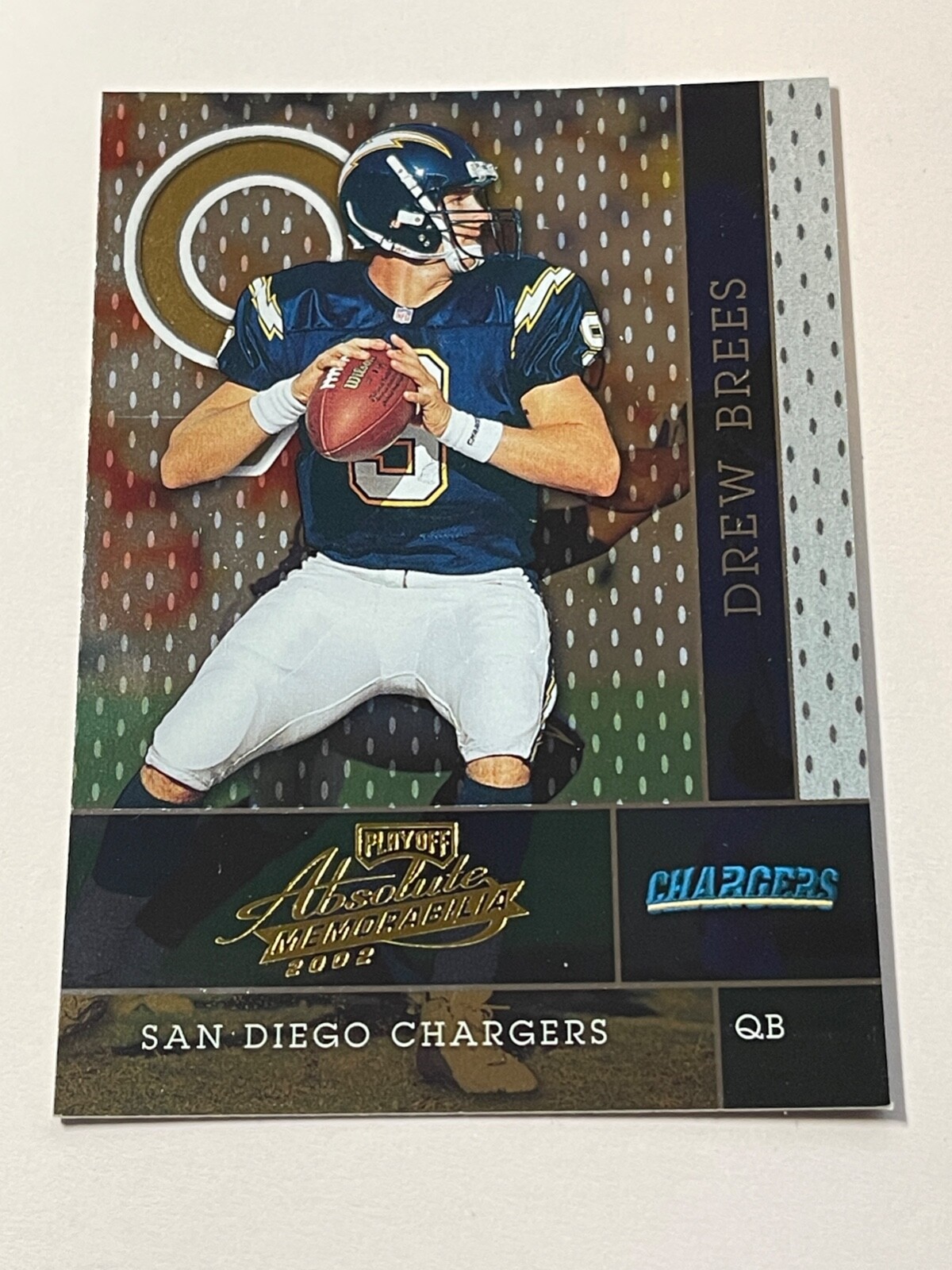 2002 Playoff Absolute Memorabilia Drew Brees #41