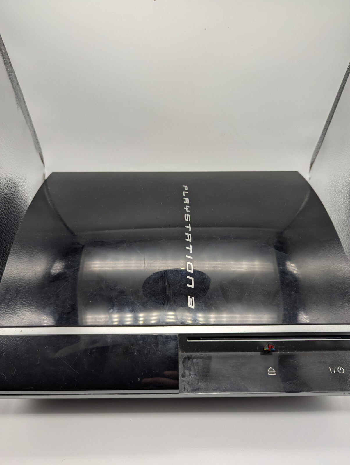 Sony PlayStation 3 PS3 FAT Black CECHK02 Console Turns On For Parts or Repair Ready to Fix Restore