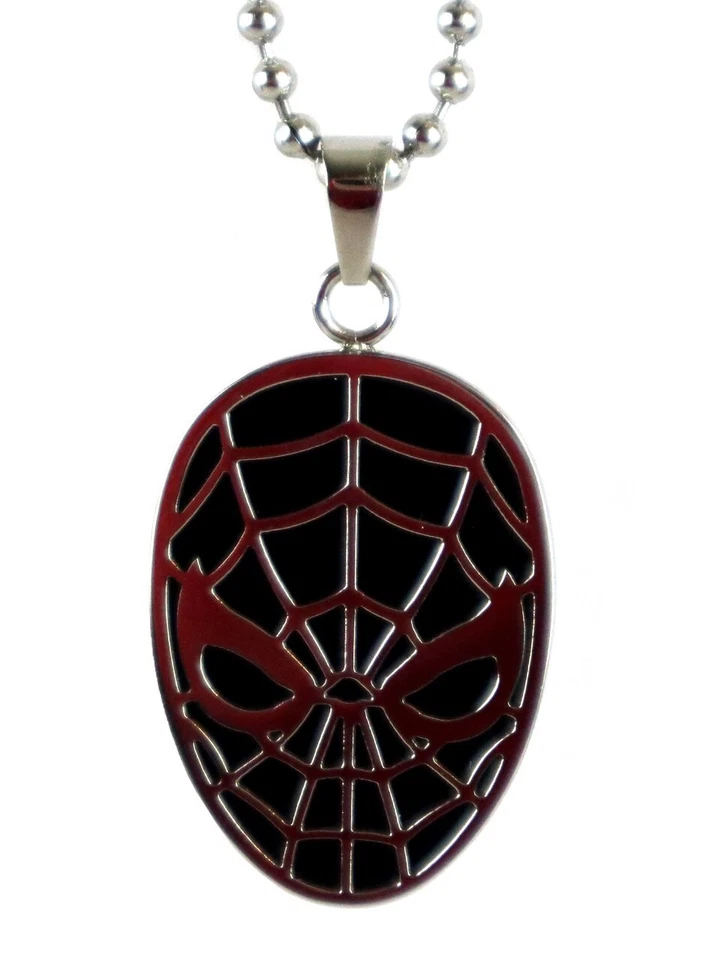 Collar Colgante Simbionte Negro Spider-Man Marvel Comics de 2011 Foto 2 de 3