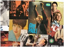 Cartoline Gruppi e Cantanti 1,00/40,00  cad.uno Menù a Tendina