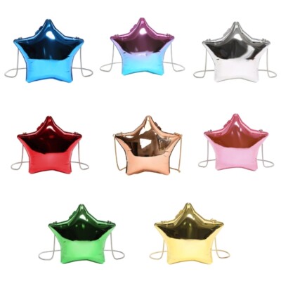 Women Evening Bag Star Shoulder Bag Evening Crossbody Bag Clutch Purse
