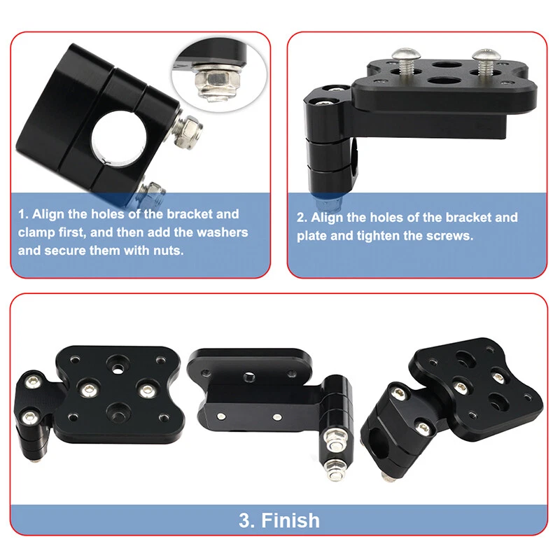 Fit For Triumph Scrambler 2006-2019 Bonneville SE 2019-2015 GPS Holder Bracket - Image 4 of 4