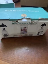 Set Of 2 Light Bulb 360 Wi-Fi Panoramic Home HD Smart Security Camera