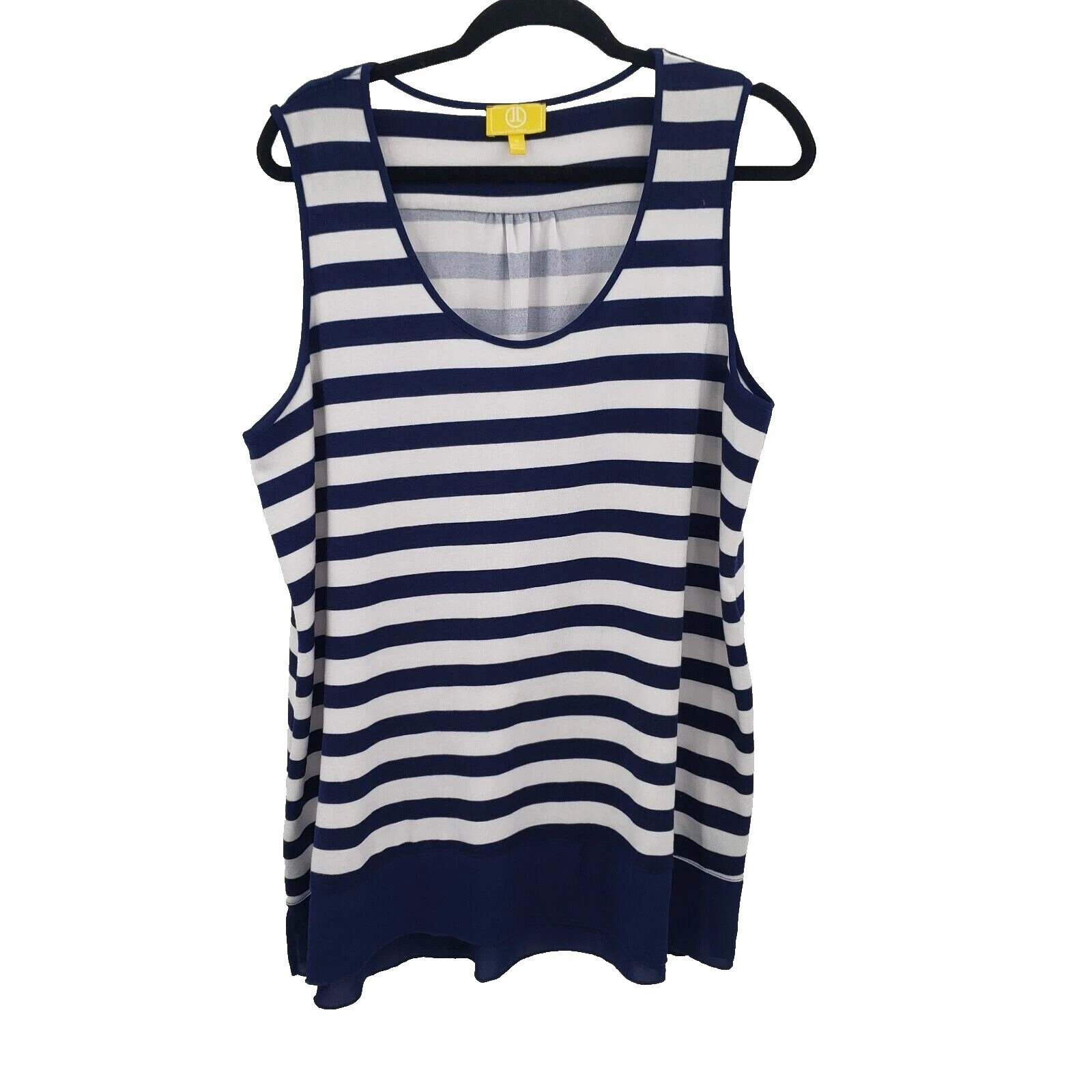 Suéteres femininos listrados Liz Lange