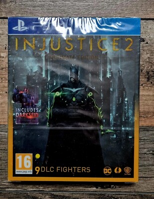 Injustice 2 Limited Special Ultimate Steelbook Edition PS4