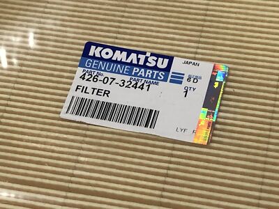 こまつな Komatsu Genuine Parts 426-07-32441 Air Filter | eBay