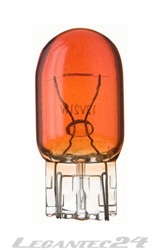 TECPO Glühbirnen 12V 21W - 10x WY21W Orange + 10x W21W Clear