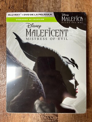 Maleficent: Mistress of Evil w. Steelbook (Blu-ray, Import, Region Free) *NEW*