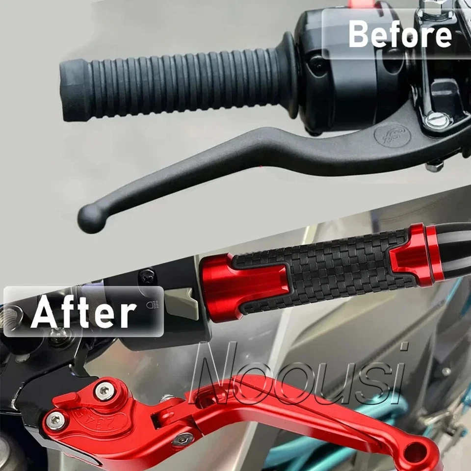 Empuñaduras de aluminio CNC para SUZUKI HAYABUSA GSX1300R extremos palancas de embrague de freno Foto 2 de 4
