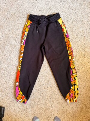 Puma x Britto Graphic Cuffed Active Sweatpants Women's Size S