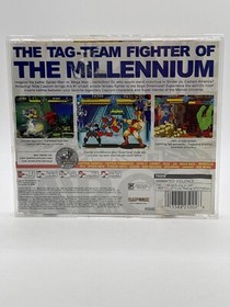 Marvel vs Capcom 1 Sega Dreamcast Case & Manual ONLY - NO GAME - Authentic