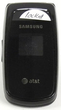 Samsung SGH-A117 - Black AT T Cellular Flip Phone