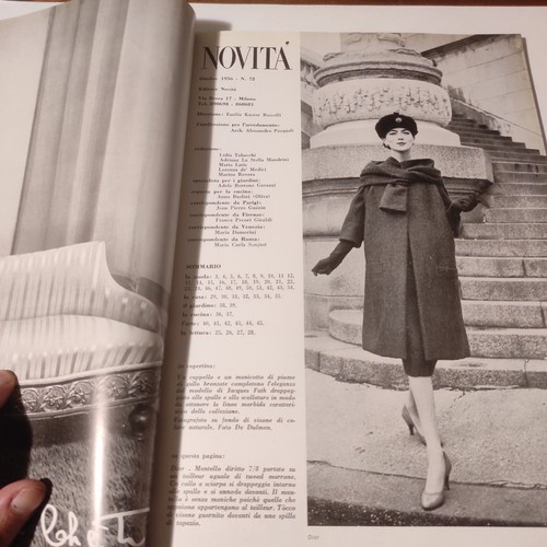 Novità Milano n. 72 ottobre 1956 rivista di moda - Picture 2 of 8