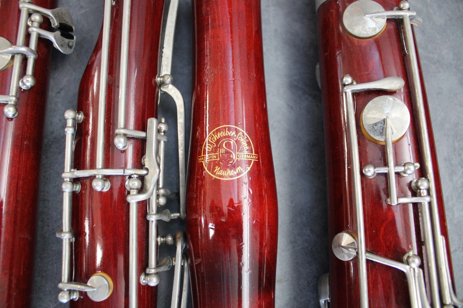 Bassoon Schreiber and Sohne Nauheim Maple w/case no reserve eBay