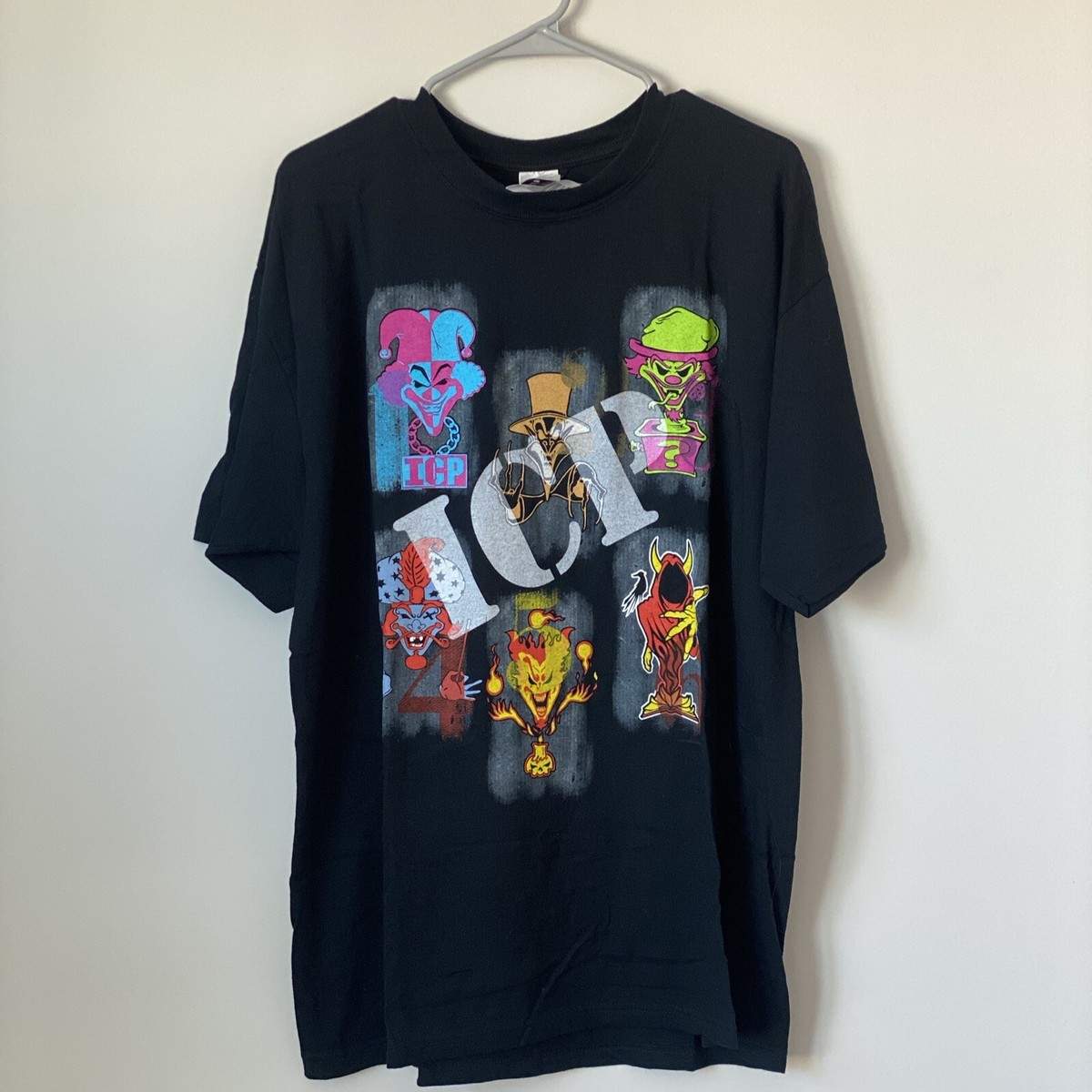 Insane Clown Posse Psychopathic Hatchetman Joker Card XL T Shirt