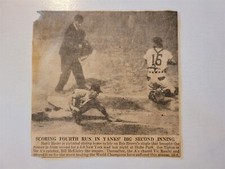 Hank Bauer Bobby Brown Joe Tipton Bill McKinley 1951 Baseball Panel