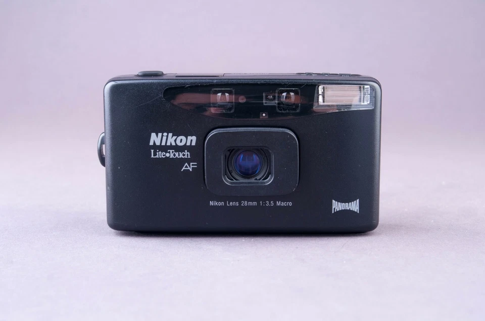 Nikon Lite Touch AF Panorama Point&Shoot Film Camera - Image 2 of 4