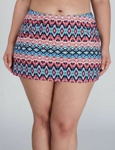 lane bryant swim skirt