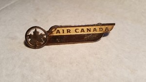 Air Canada crew badge wings vintage, rare, old