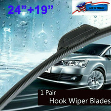 24 19 Front Windshield Wiper Blades J-hook Bracketless Quality Jointless 24 19 Front Windshield Wiper Blades J-hook Bracketless Quality Jointless