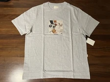 Aime Leon Dore ALD Dinner Scene Table Setting Tee “Silver Mix” T-Shirt Size XL