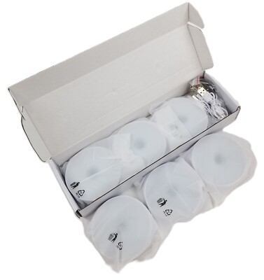 6pc Intelligent Night Light - Body Sensing Auto Sleep Magnetic Adsorption NEW