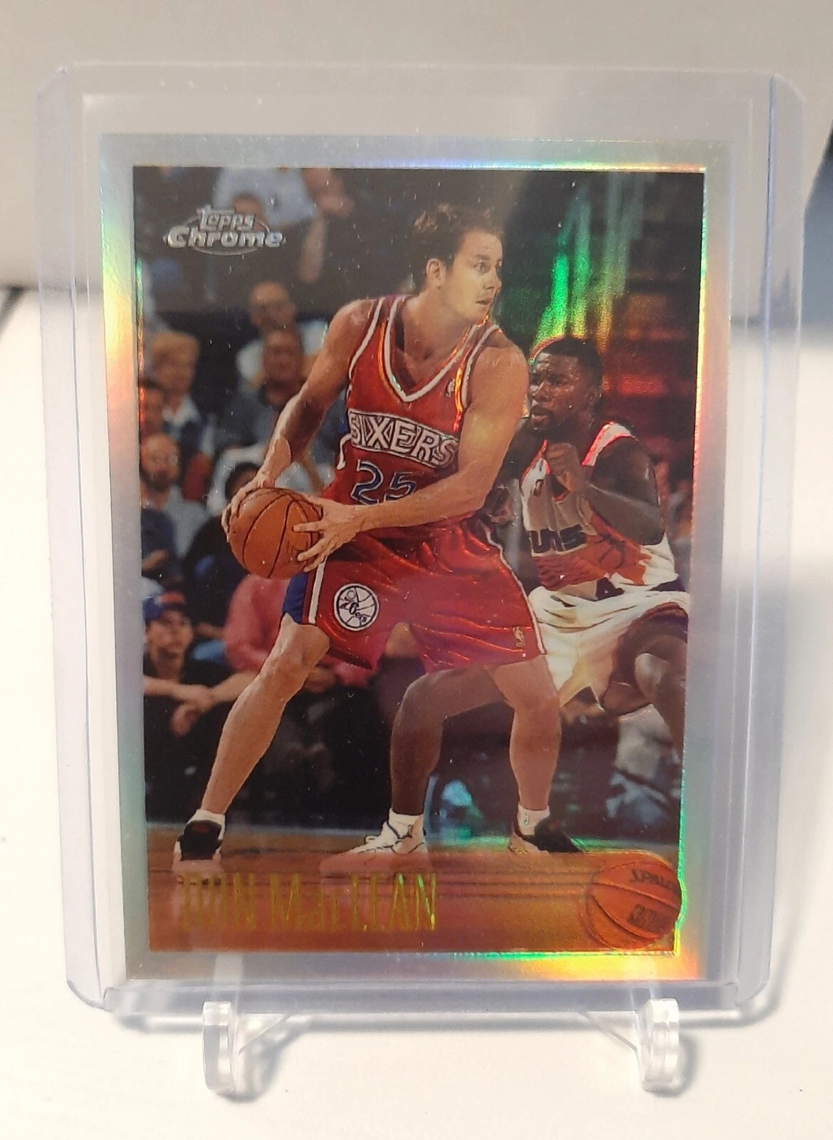 1996-97 TOPPS CHROME REFRACTOR #214 - DON MACLEAN