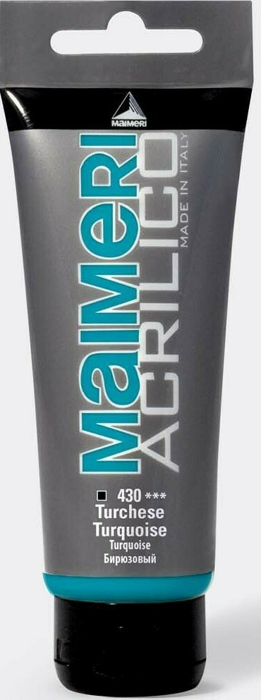 Maimeri Acrylfarbe, Blau, One Size : : Cancelleria e prodotti per ufficio