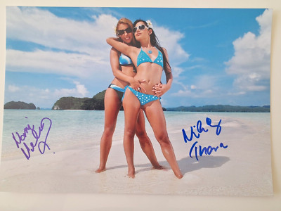 Nomi Melone Nikky Thorne sexy erotic adult model signed photo autograph autograph