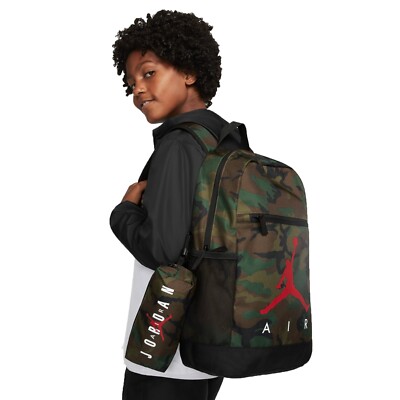air jordan camo backpack
