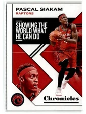 Pascal Siakam  Toronto Raptors 2019 Panini Chronicles   #46