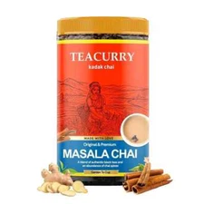 TEACURRY Masala Chai (100 Grams, 50 Cups) Free Shipping World Wide